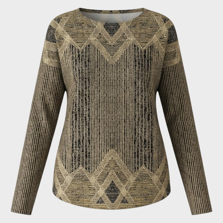 Margaret |  Blusa Vintage con Estampado