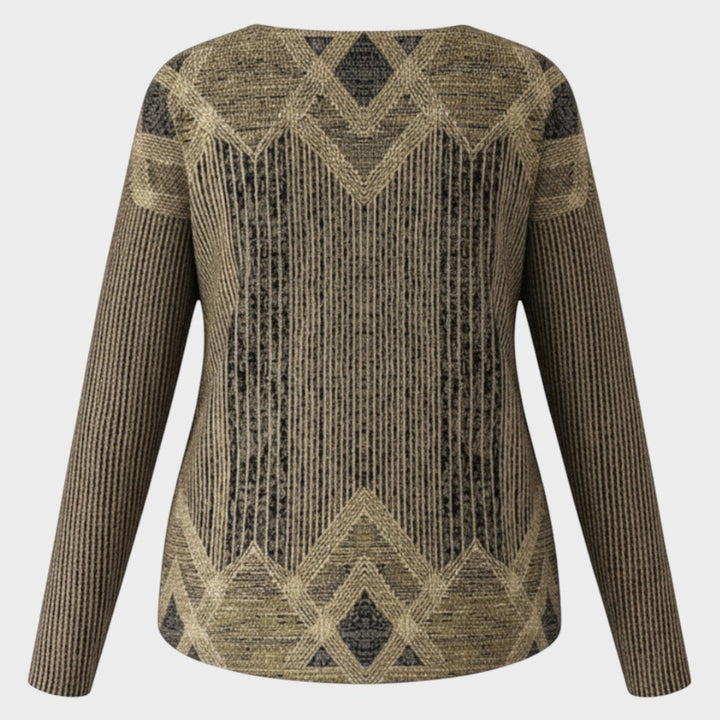 Margaret |  Blusa Vintage con Estampado