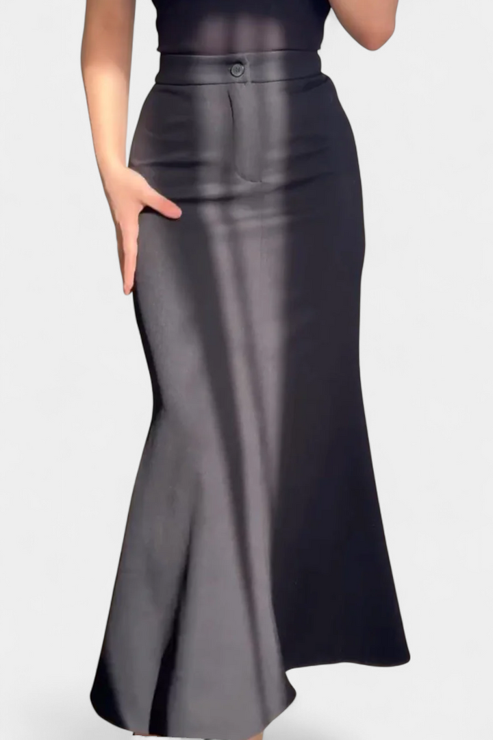 Milagros Falda Entallada Estilo Sirena